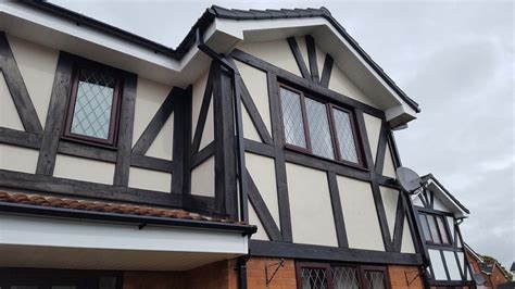 tudor board cladding|mock tudor cladding installation.